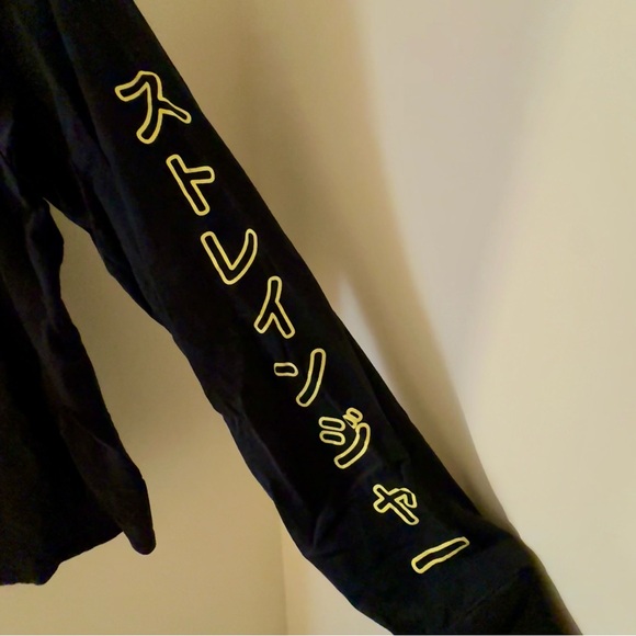 Stranger Things x Chogrin Elegorgon Black Long Sleeve Shirt - Picture 11 of 11